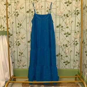 Entro Vibrant Blue Maxi Dress